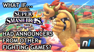What if... Smash Bros. Had Announcers From Other Fighting Games?
