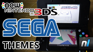 New 3DS Themes - Sega Mega Drive And Sega Aero City Arcade