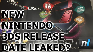 New Nintendo 3DS XL Release Date Leaked?
