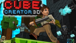Cube Creator 3D (3DS eShop) - Survival Mode First Look