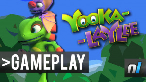 Yooka-Laylee Gameplay Footage