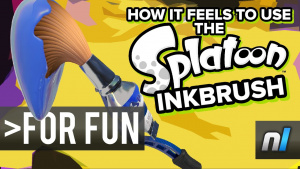 How It Feels to Use the Splatoon Inkbrush