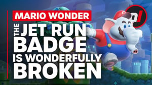 Mario Wonder's Jet Run Badge Is Wonderfully Broken