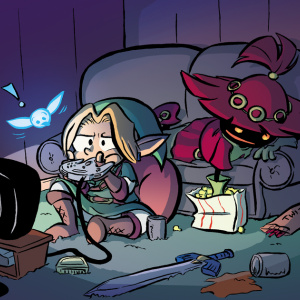 Link and Skull Kid: Bros.