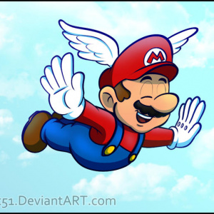 Mario 64 - Mario Believe Mario Can Fly