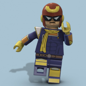 Lego Captain Falcon - F-Zero