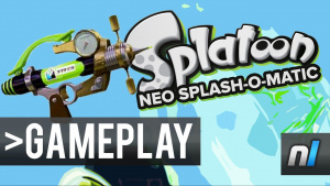 Splatoon: Neo Splash-o-matic Gameplay