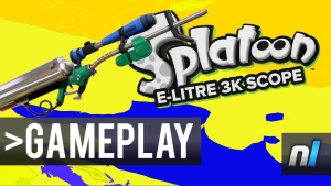 Splatoon: E-Litre 3K Scope Gameplay