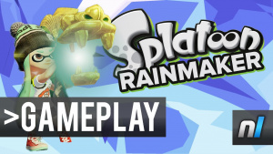 Splatoon Rainmaker Gameplay 60fps - NEW GAME MODE