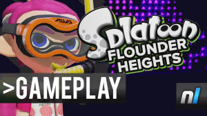 Splatoon: Flounder Heights Gameplay 60fps - NEW MAP