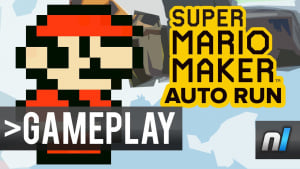 Super Mario Maker: Course Completes Itself - Walk Don't Run