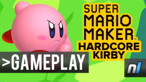 Super Mario Maker: Hardcore Kirby Cave-Diving - The Great, Offensive Cave