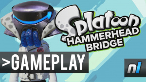 Splatoon: Hammerhead Bridge Gameplay 60fps - NEW MAP