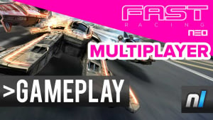 Fast Racing NEO Multiplayer Splitscreen Gameplay 60fps