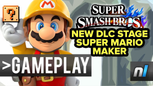 Super Mario Maker & Omega Form Super Smash Bros. Wii U Gameplay 60fps