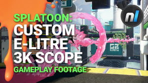 Splatoon: Custom E-litre 3K Scope DLC Gameplay Showcase 60fps