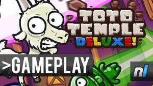 Frantic & Ludicrous Four Player Wii U Party Game - Toto Temple Deluxe Gameplay 60fps