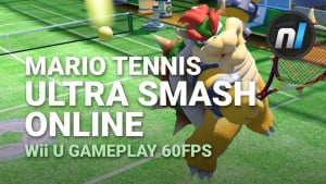 Mario Tennis Ultra Smash amiibo Online Doubles Hardcore Wii U Gameplay 60fps