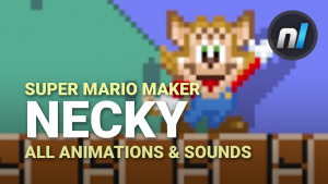 Super Mario Maker Necky | All Animations & Sounds