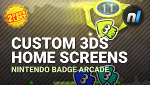 Custom 3DS Home Screens | Nintendo Badge Arcade