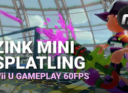 Splatoon Zink Mini Splatling Wii U Gameplay Showcase 60fps