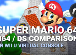 Super Mario 64 DS / N64 on Wii U Virtual Console Comparison