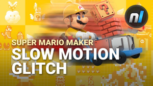 New Super Mario Maker Glitch - Slow Motion