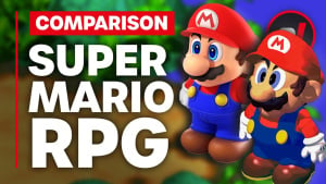 Super Mario RPG Switch/SNES Comparison