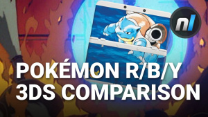Pokémon Red, Blue, Yellow 3DS Virtual Console / Original Cartridge Comparison