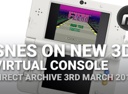 SNES Games on New 3DS Virtual Console (Direct Archive 3rd March 2016)