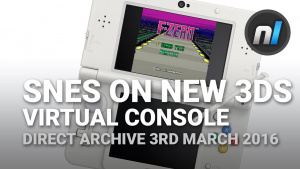 SNES Games on New 3DS Virtual Console (Direct Archive 3rd March 2016)