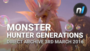 Monster Hunter Generations 3DS Reveal (Direct Archive 3rd March 2016)