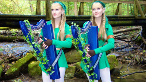 LOST WOODS (Legend of ZELDA) Harp Twins