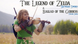 Ballad of the Goddess (Zelda Skyward Sword Theme) - Violin Cover - Taylor Davis