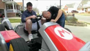 Mario Kart 7 (3DS) Real-Life Mario Kart Delivery