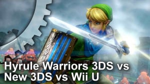 Hyrule Warriors New 3DS/3DS/Wii U Frame-Rate Test