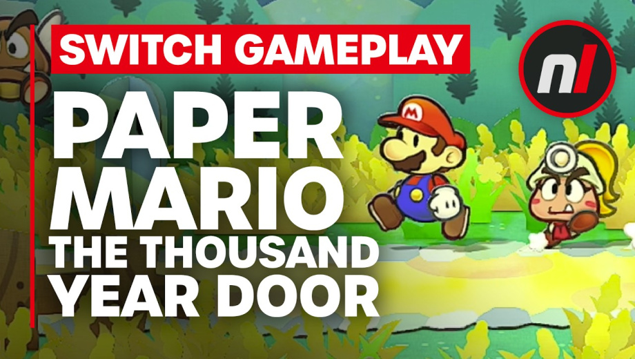 Paper Mario: The Thousand-Year Door Switch Gameplay