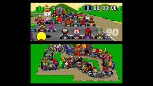 Super Mario Kart... with 101 players!