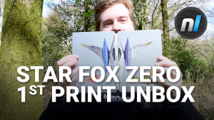 Star Fox Zero First Print Edition Unboxing IN SPACE*