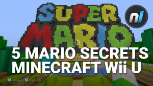 Five Super Mario Secrets in Minecraft Wii U Super Mario Edition