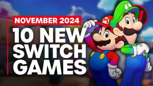 10 Exciting New Games Coming to Nintendo Switch - November 2024