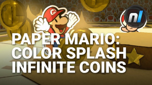 Getting Infinite Coins in Paper Mario: Color Splash | Paper Mario Roshambo Temple