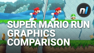 Super Mario Run High / Low Graphics Setting Comparison | Super Mario Run "Battery Saver Mode"