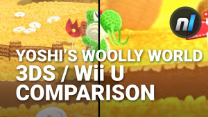 Poochy & Yoshi's Woolly World 3DS / Wii U Graphical Comparison