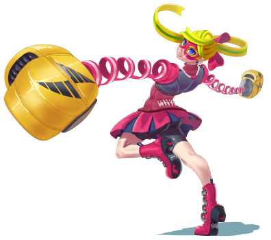 Ribbon Girl from ARMS