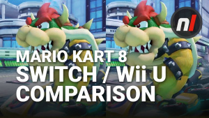 Mario Kart 8 Deluxe Nintendo Switch / Wii U Graphical Comparison