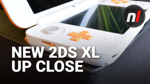 New Nintendo 2DS XL Close Ups & Size Comparison | Gallery