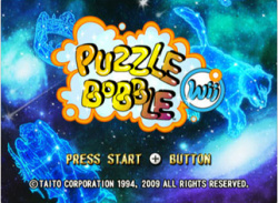 Puzzle Bobble Wii