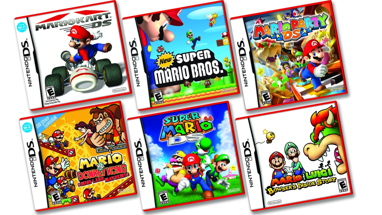 all mario games for ds