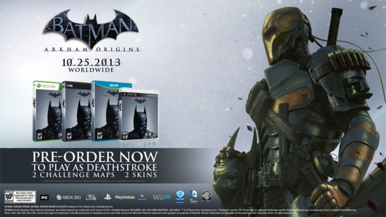 batman arkham origins challenge maps